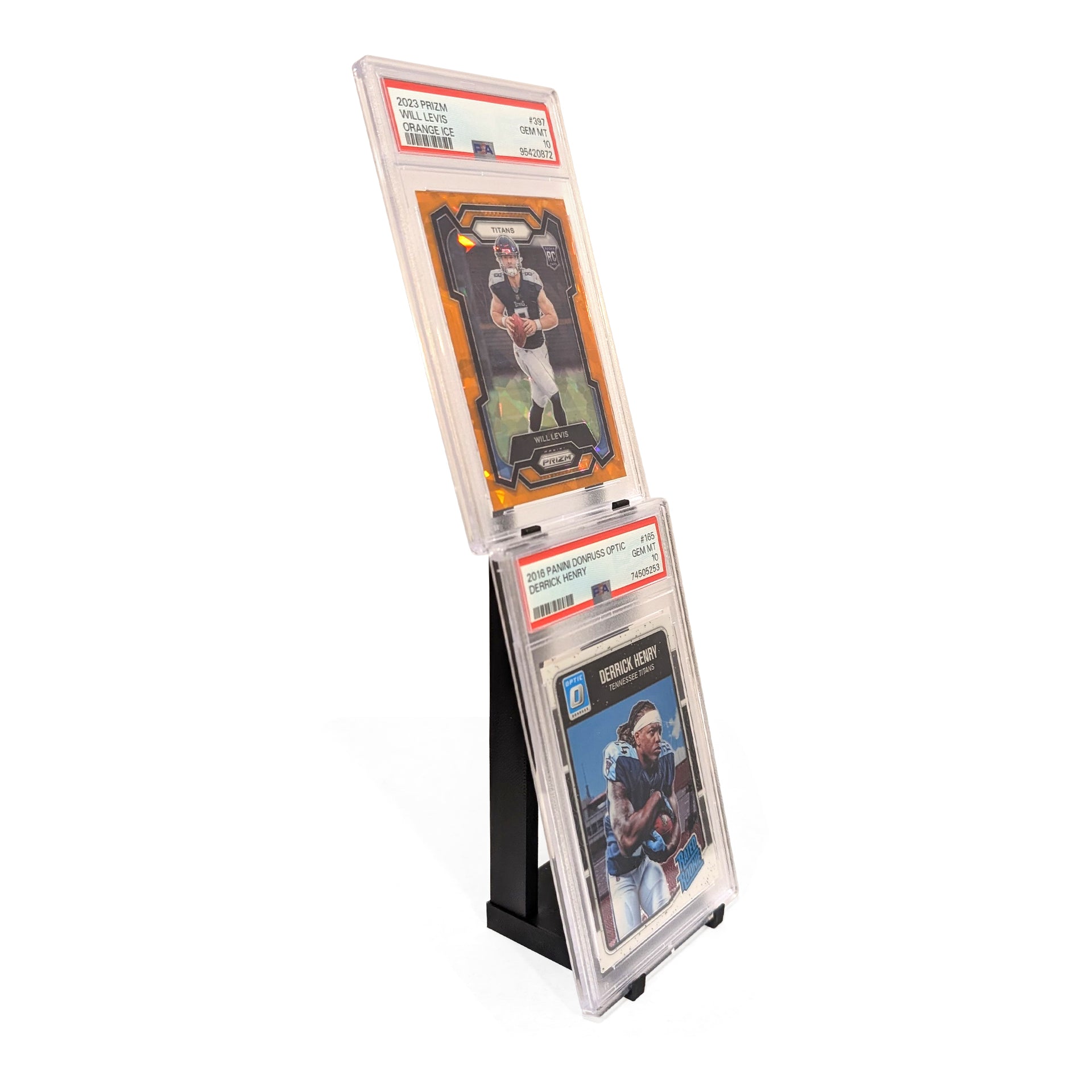 2-Card PSA SGC CGC Display Stand